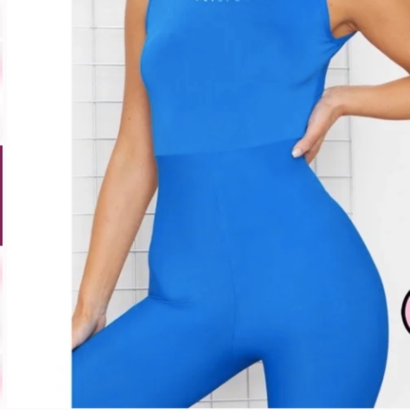 Royal blue jumpsuit from PLT - Picture 2 of 3